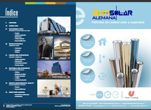 Antisolar Alemana hace parte del Catálogo Green